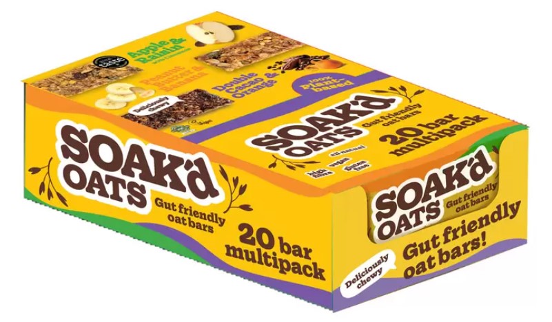 Soakd Oats Mixed Pack, 20 x 42g (840g)